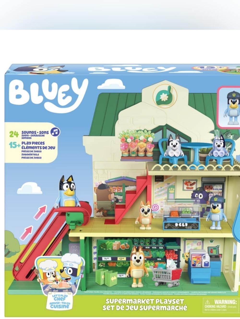 Bluey Supermarket Playset